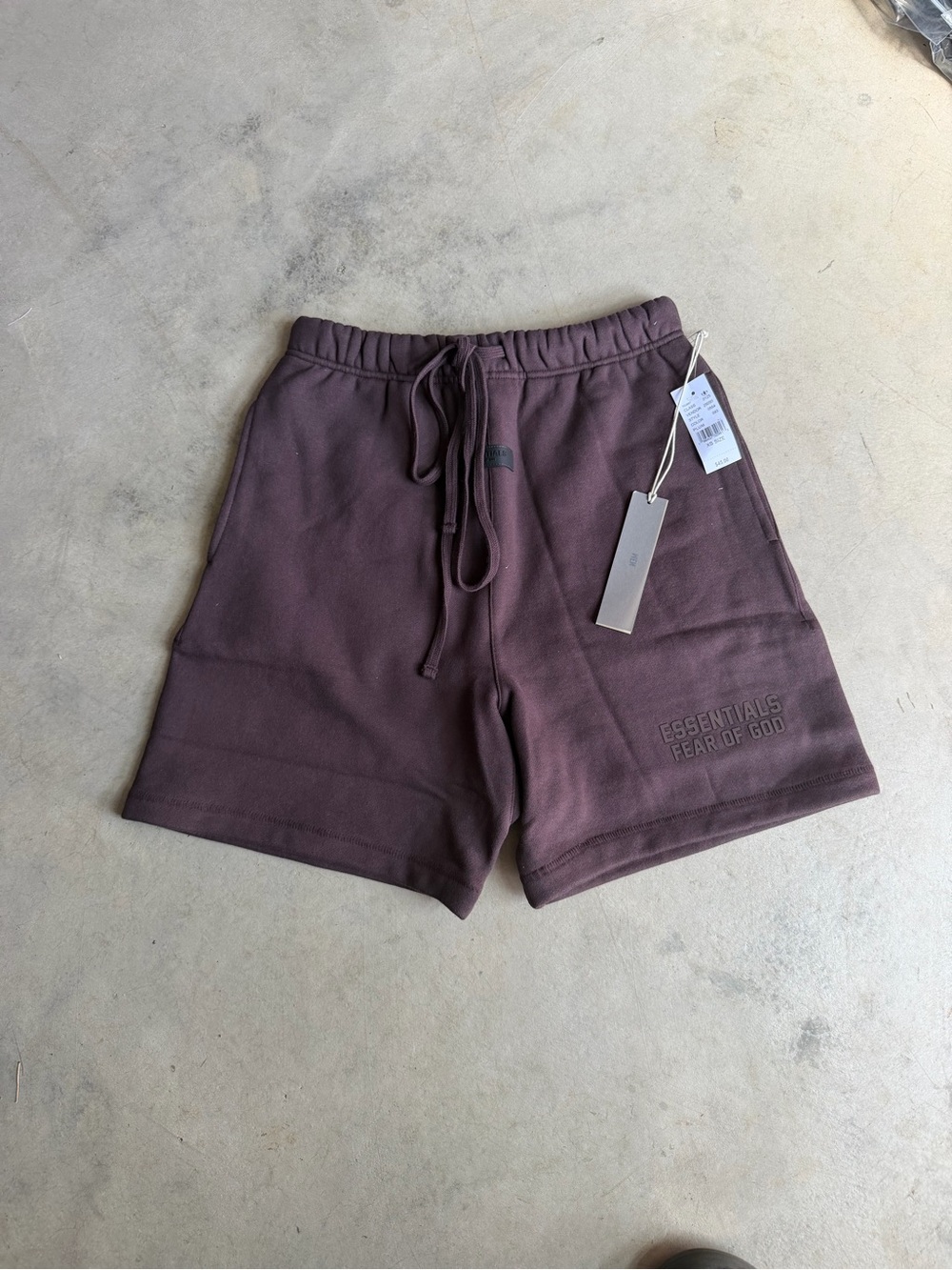 Essentials Fear Of God SS23 Plum Shorts